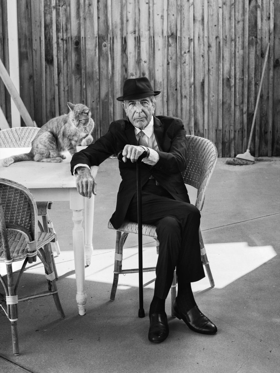 Leonard Cohen by Graeme Mitchell