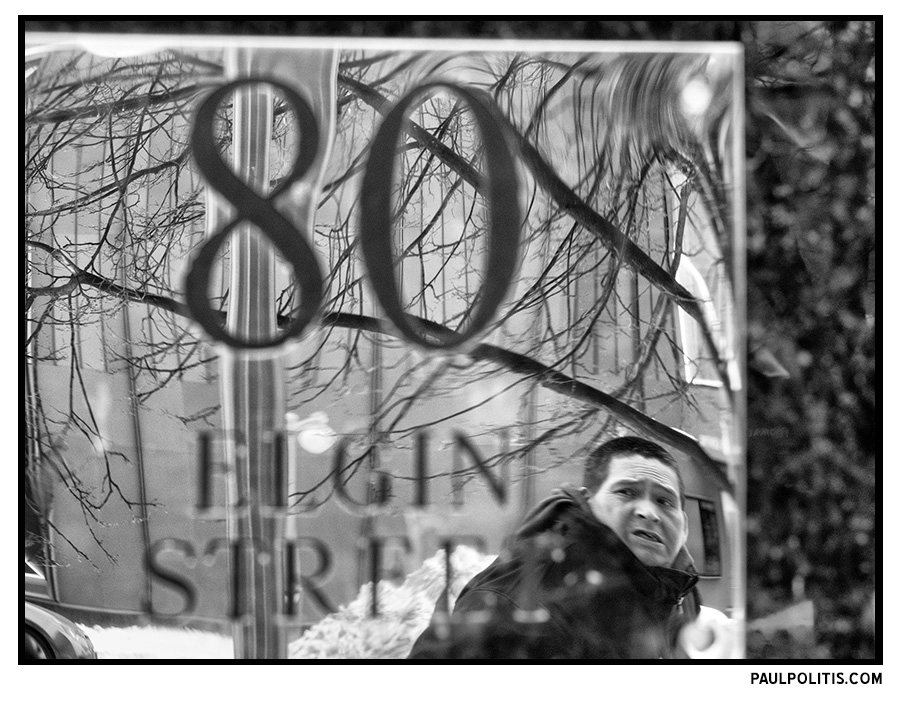 Ottawa, January 19, 2023 (black and white photograph) by Paul Politis