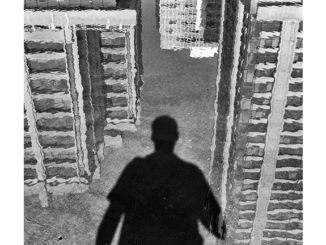 Anywhere I Lay My Head (black and white photograph)