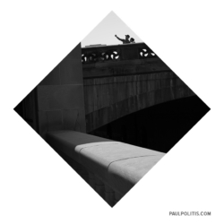 Untitled (black and white photograph) by Paul Politis, 2021