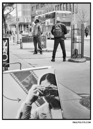 Ottawa, April 19, 2023 (black and white photograph) by Paul Politis