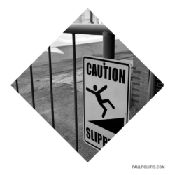 Untitled (black and white photograph) by Paul Politis, 2021