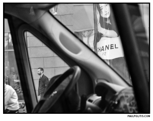 Montreal, May 25, 2023 (black and white photograph) by Paul Politis