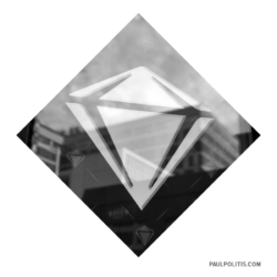 Untitled (black and white photograph) by Paul Politis, 2021