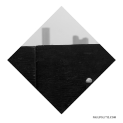 Untitled (black and white photograph) by Paul Politis, 2021