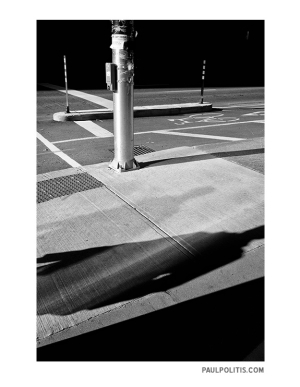 Intersection 1 (black and white photograph)