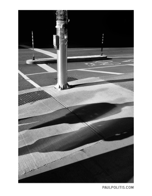 Intersection 2 (black and white photograph)