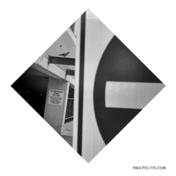 Untitled (black and white photograph) by Paul Politis, 2021