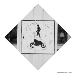 Untitled (black and white photograph) by Paul Politis, 2021