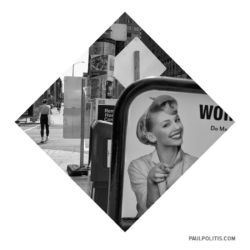 Untitled (black and white photograph) by Paul Politis, 2021