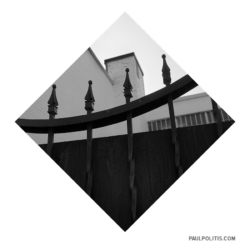 Untitled (black and white photograph) by Paul Politis, 2021