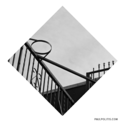 Untitled (black and white photograph) by Paul Politis, 2021