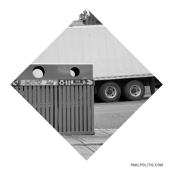 Untitled (black and white photograph) by Paul Politis, 2021