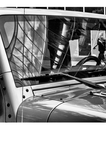 Urban Inmate P1050475 (black and white photograph) by Paul Politis (2018) Urban Inmate P1050475 (black and white photograph)