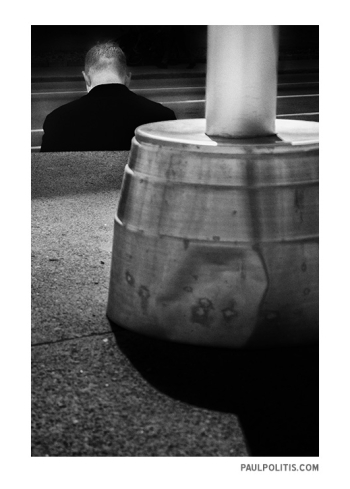 Urban Inmate P1090876 (black and white photograph) by Paul Politis, 2017 Urban Inmate P1090876 (black and white photograph)