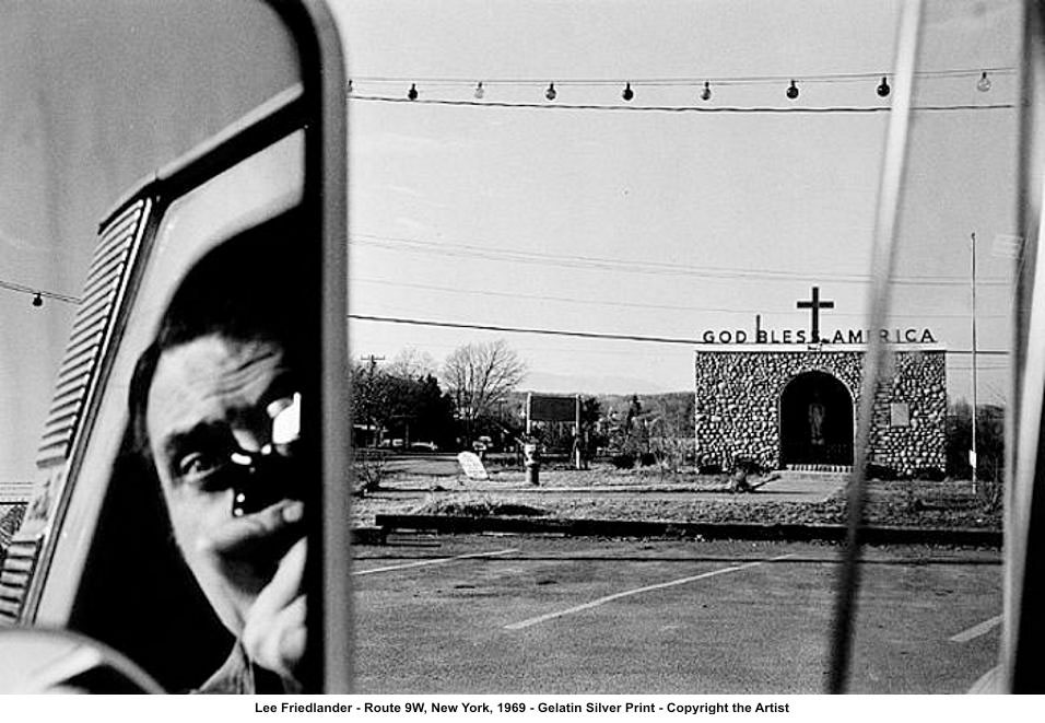 Lee Friedlander Black and White Photograph