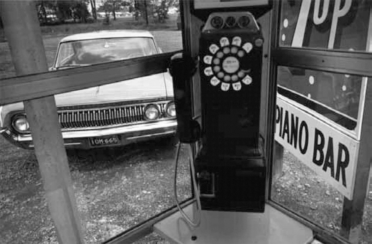 Lee Friedlander Black and White Photograph