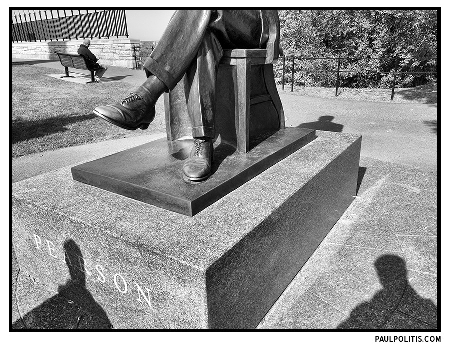 Ottawa, September 16, 2023 (black and white photograph) by Paul Politis