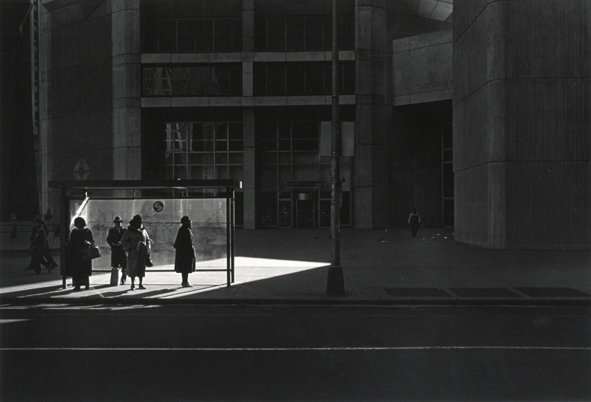 Ray Metzker Black and White Photograph