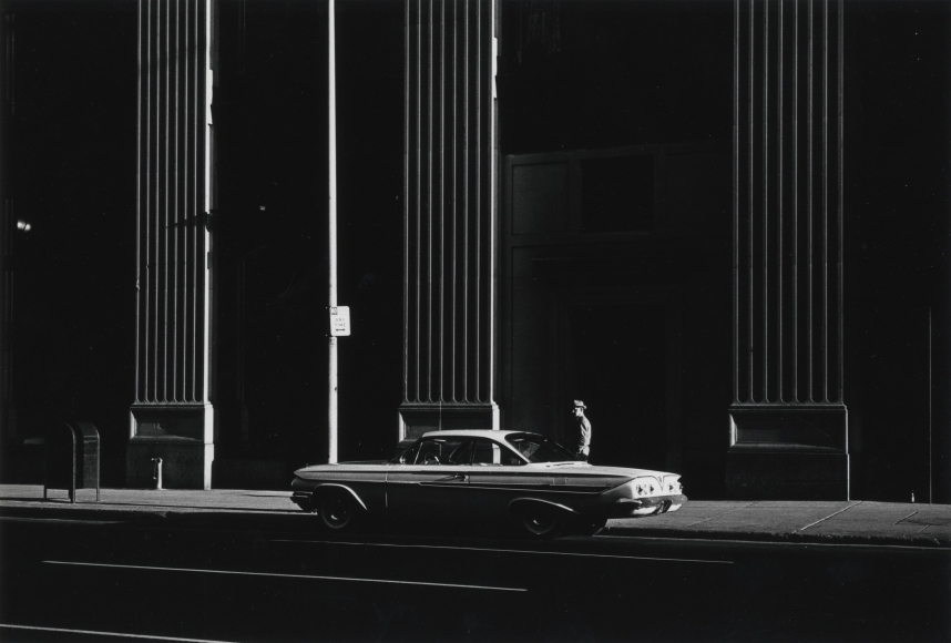 Ray Metzker Black and White Photograph