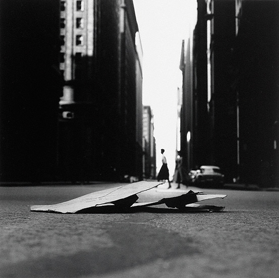 Ray Metzker Black and White Photograph