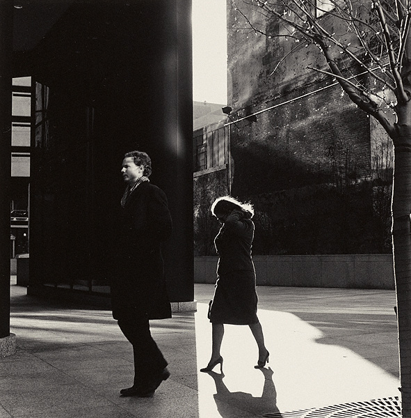 Ray Metzker Black and White Photograph