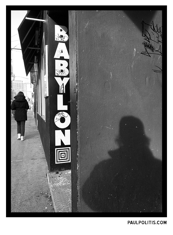 Babylon (black and white photograph)